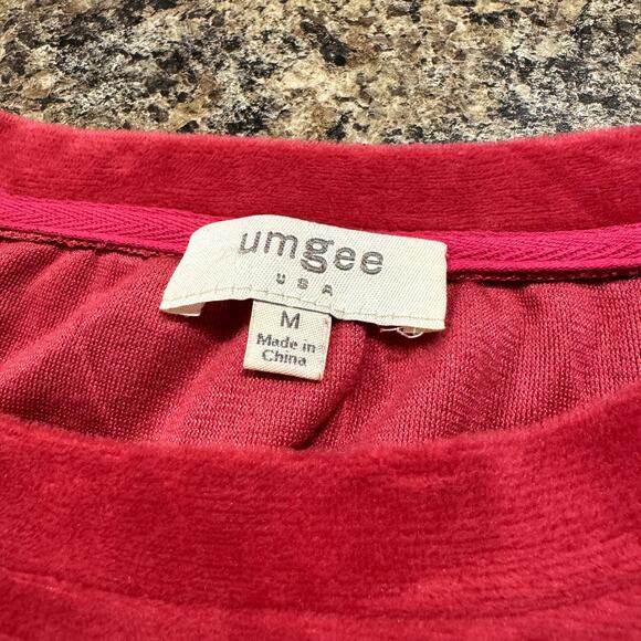 Umgee Womens Sweatshirt Fleece Y2K Boho Cozy Kawaii Lolita Girly Soft Medium IK - Picture 3 of 5